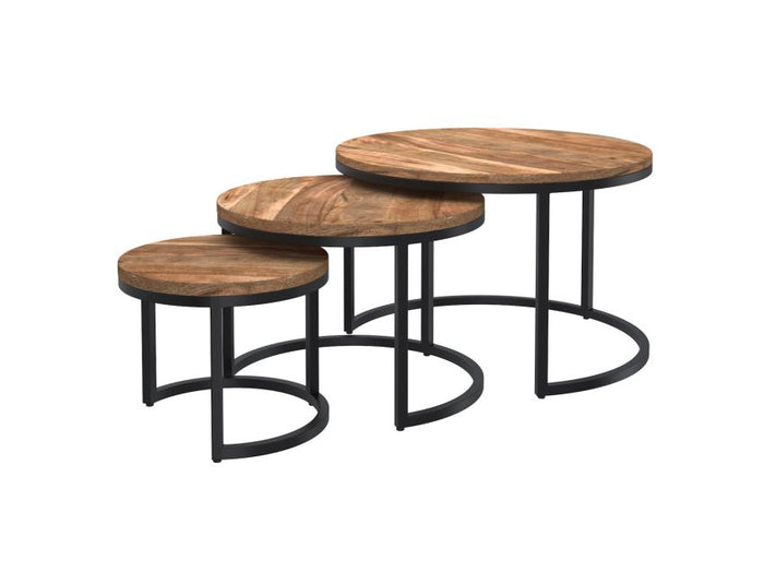 Darsh 3pc Nesting Coffee Table Set