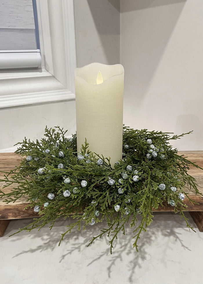 Juniper candle Ring