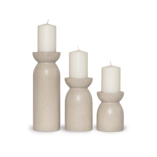 Fawn Pillar Candle Holders
