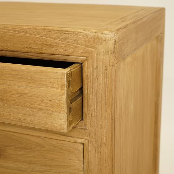 Ronan Reclaimed Wood Nightstand - Small