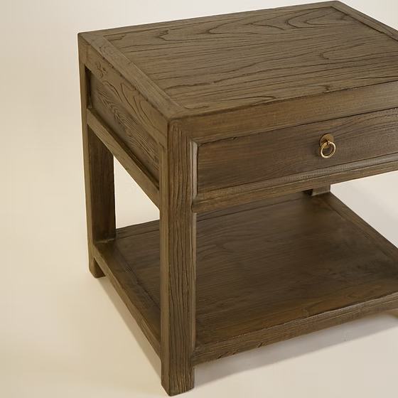 Sutton Reclaimed Wood Nightstand